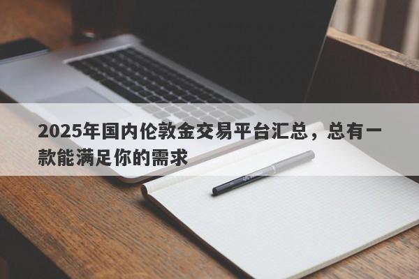 2025年国内伦敦金交易平台汇总，总有一款能满足你的需求